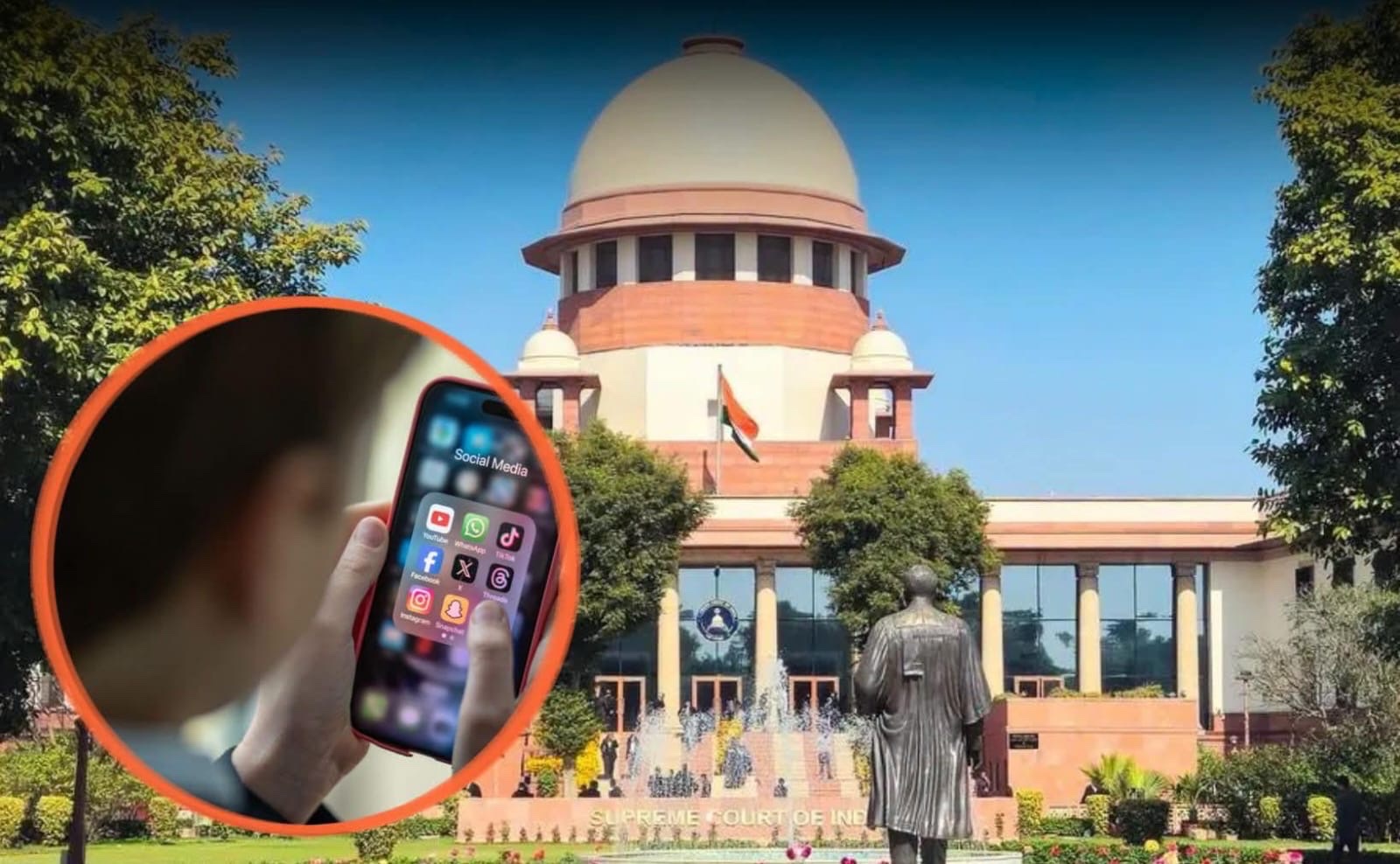 बच्चों के सोशल मीडिया इस्तेमाल पर सुप्रीम कोर्ट सख्त, केंद्र को नोटिस; पैरेंट्स की मंजूरी अनिवार्य करने की मांग